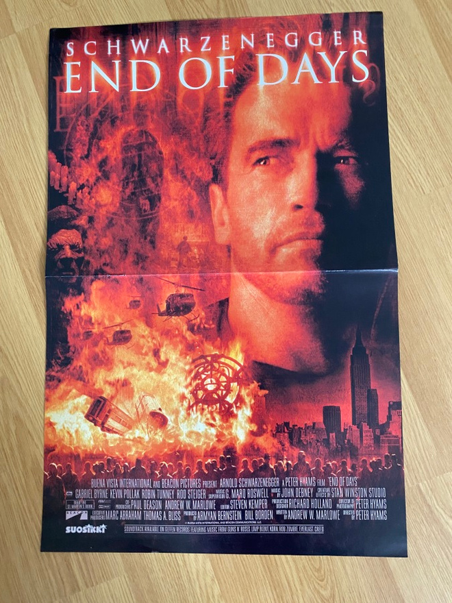 Arnold Schwarzenegger End of Days juliste