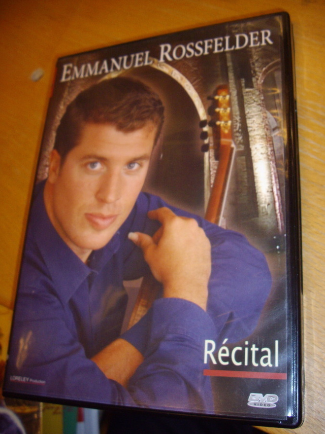 EMMANUEL ROSSFELDER: Recital DVD ( Sis.postikulut )