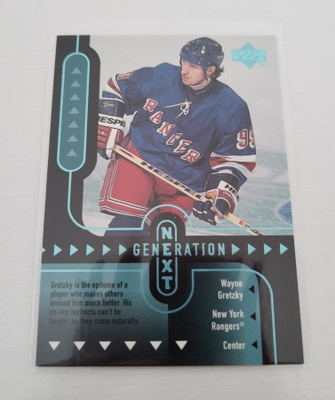 1998-99 UPPER DECK GENERATION NEXT Gretzky /Hossa #GN2