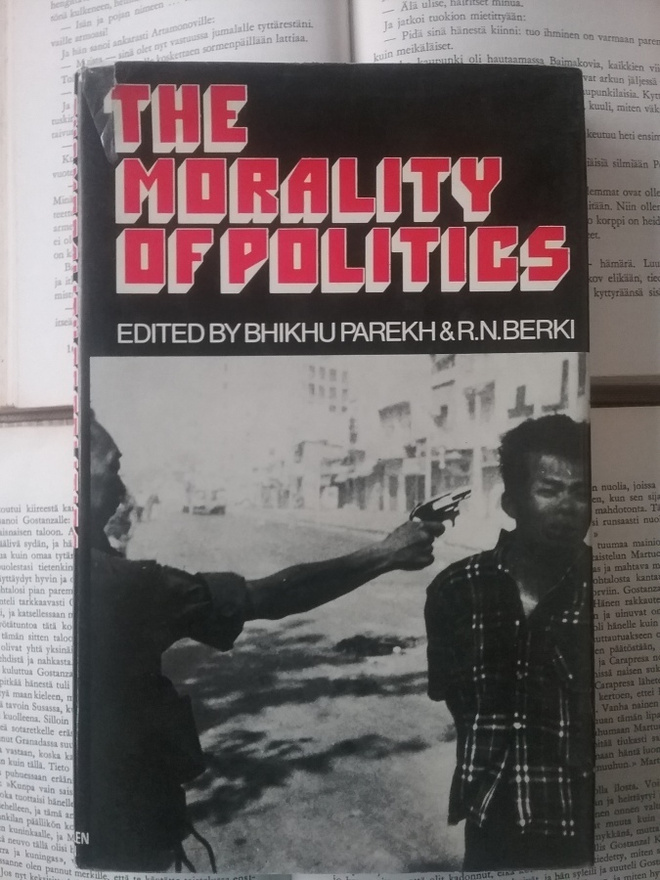 Parekh, Berki (ed.) - Morality of Politics (hardcover)