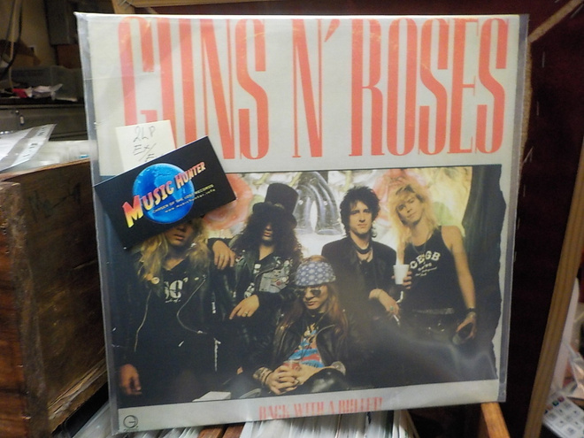 GUNS N ROSES - BACK WITH A BULLET! EX/EX- 2LP