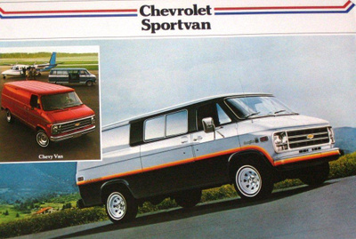 1979 Chevrolet Sportvan / Van esite - suom - KUIN UUSI