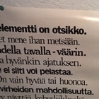JULISTE MAINOSTEKSTI  KOKO NOIN 50 X 70 CM - pikkukuva 2
