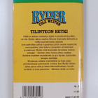 Cole Weston : Ryder : Tilinteon hetki - pikkukuva 2