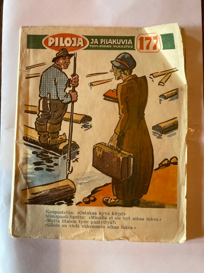 Mikko Vilkastus : Piloja ja pilakuvia 177