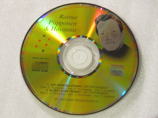 Raimo Piipponen & Havanna • Jos Oisin Sulttaani CD-Single
