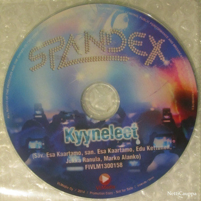 Spandex • Kyyneleet PROMO CDr-Single