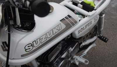 Suzuki PV kromitarrat koko mopoon