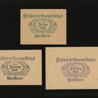 Itävalta Notgeld 10, 20, 50 Heller, Waldzell 1920 - pikkukuva 2