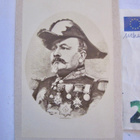 VANHA CDV Valokuva Kenraali Ulrich Ranska 1870-l - pikkukuva 1
