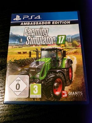 Farming Simulator 17 ambassador edition PS4