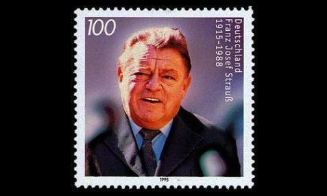 Saksa 1818 ** Franz Josef Strauss, poliitikko (1995)
