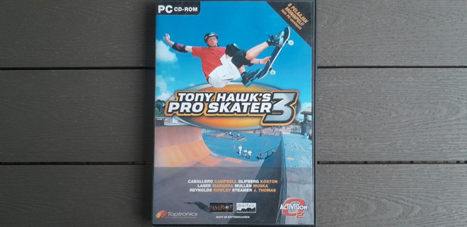 PC CD: Tony Hawk's Pro Skater 3 peli (2002)