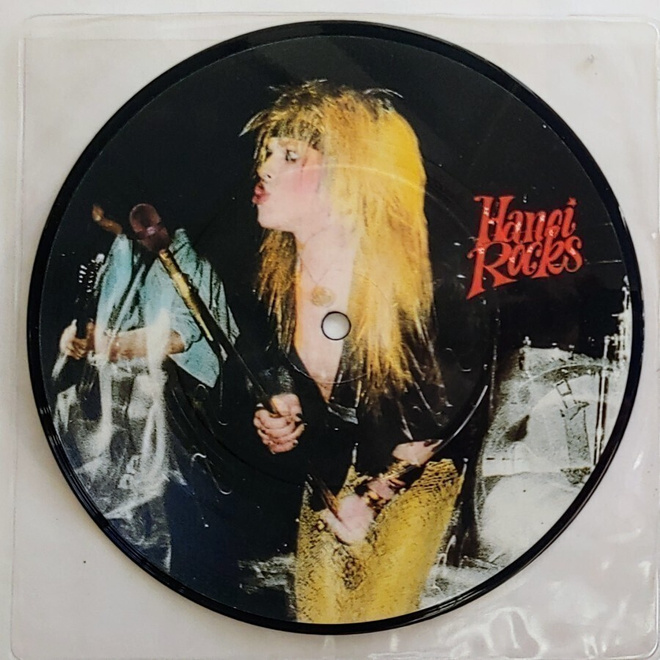 HANOI ROCKS: Malibu Beach – UK 1983 Picture Disc - 7” single