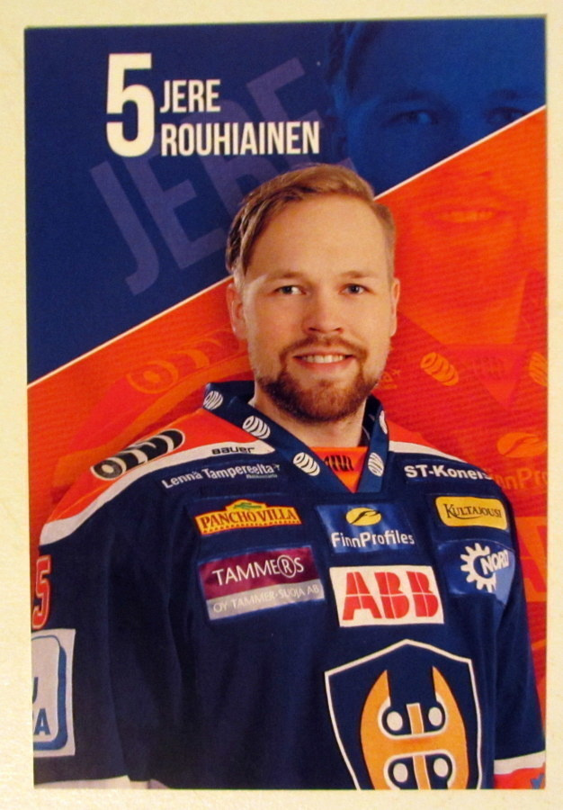 Jere Rouhiainen Tappara teamset kortti