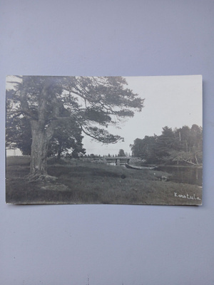 Karstula joki ja silta v.1931