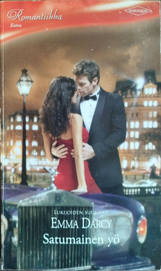 Harlequin, Emma Darcy: "Satumainen yö"