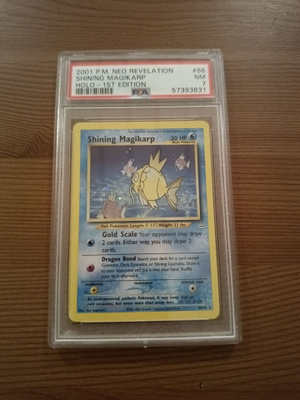 Shining magikarp PSA 7