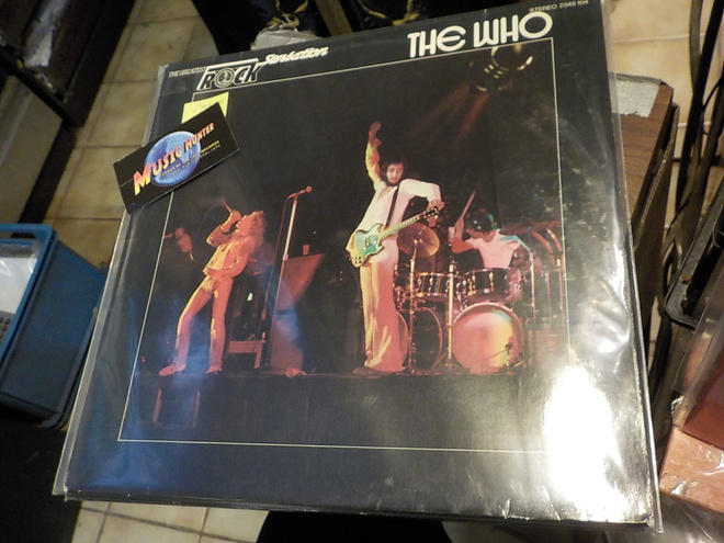 THE WHO - ROCK SENSATION M-/EX+ LP GER 75