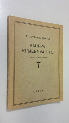 Erkki Usva : Kauppakirjeenvaihto : oppikirja kauppaoppila...