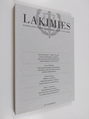 Lakimies 6/2010 : Suomalaisen lakimiesyhdistyksen aikakau...