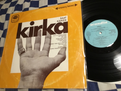 KIRKA Saat kaiken kultti Lp Scandia 1971