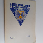 Historiallinen aikakauskirja N:o 1/1953 - pikkukuva 1
