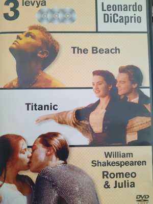 Beach & Titanic & Romeo ja Julia DVD Suomijulkaisu - DVD
