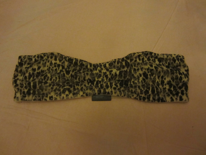 Bandeau / Toppi leopardikuosi H&M koko 36