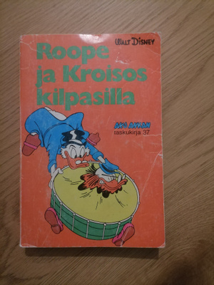 Aku Ankan Taskukirja 37: Roope ja Kroisos kilpasilla
