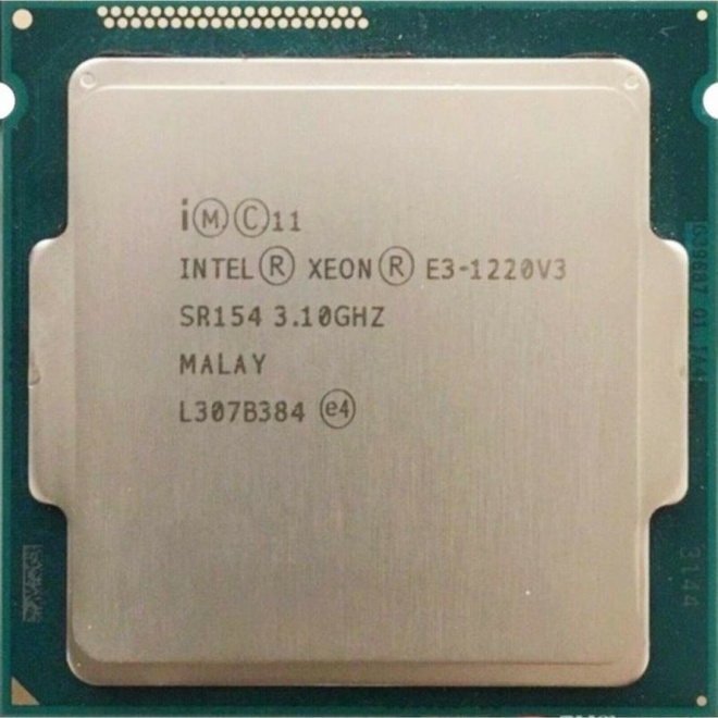 Intel Xeon E3-1220 v3 3.1 GHz prosessori palvelimiin