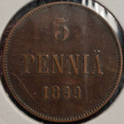 5 PENNIÄ 1899 - pikkukuva 1