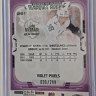 Jani Nyman 2025-26 OPC Platinum Marquee Rookie Violet Pixels - pikkukuva 2