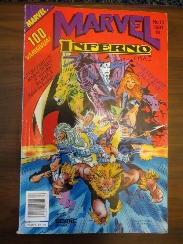 Marvel # 10/1991 Inferno osa I