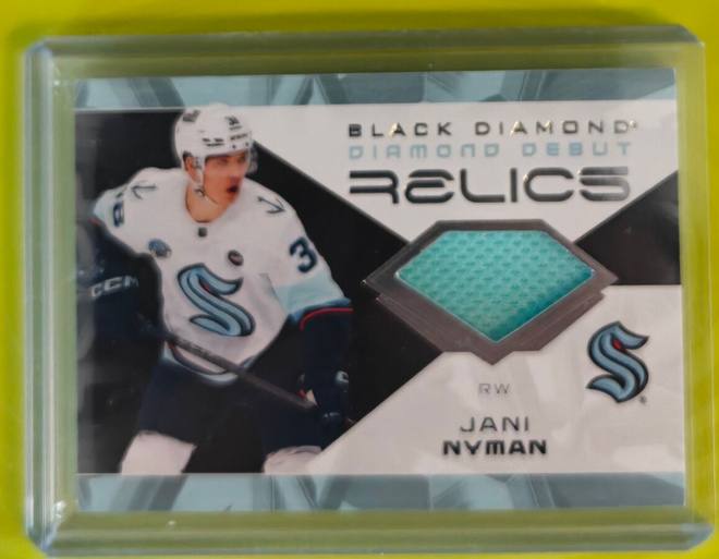 Jani Nyman 2025-26 Black Diamond Debut Relics