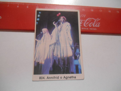 K11. Nya Popbilder purkkakuva # 804 Annifrid Agnetha