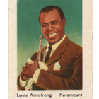 Purkkakuva Hellas. Serie X n:o 43 LOUIS ARMSTRONG. Purukumik - pikkukuva 1