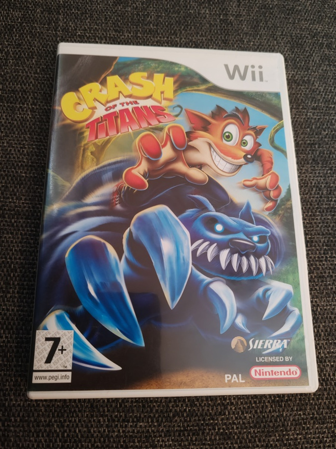 Crash of the Titans nintendo Wii