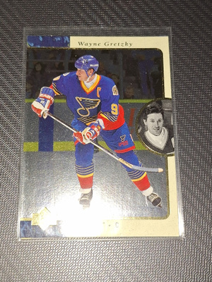 1995-96 SP Wayne Gretzky Card # 127. St Louis Blues.