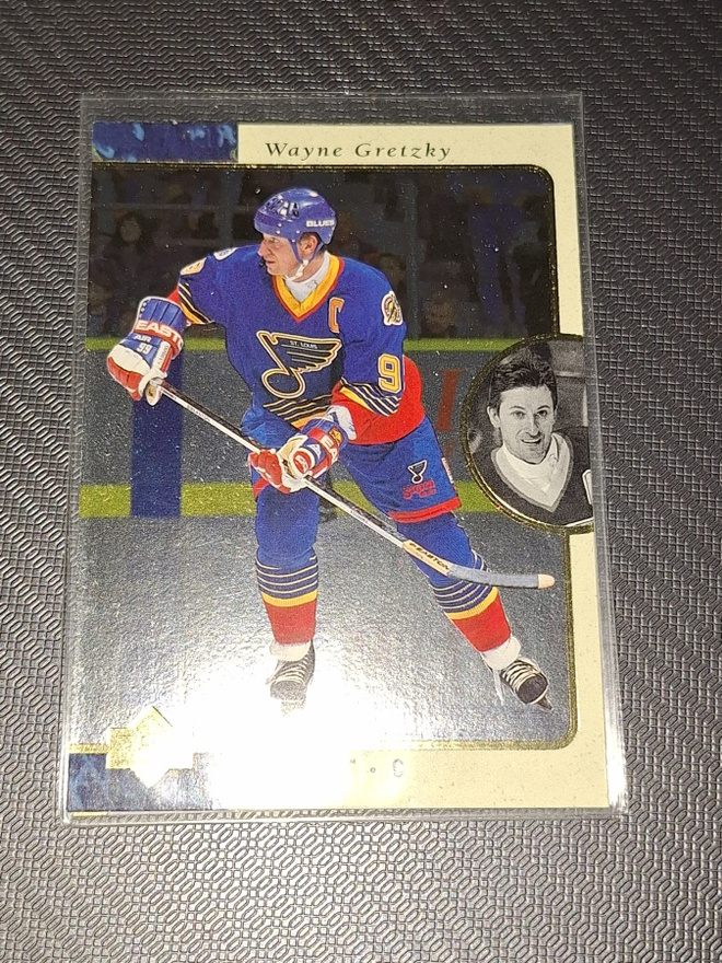 1995-96 SP Wayne Gretzky Card # 127. St Louis Blues.