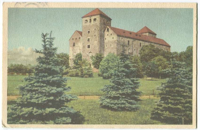 Turku Linna. kulkenut kenttäpostissa 1942