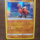 Pokemon Galarian Zapdos 082/203 Holo Rare - pikkukuva 1