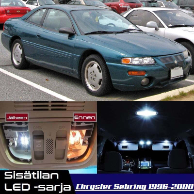 Chrysler Sebring (MK1) Sisätilan LED-sarja 11-os