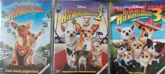 Beverly Hillsin hienostohauva DVD