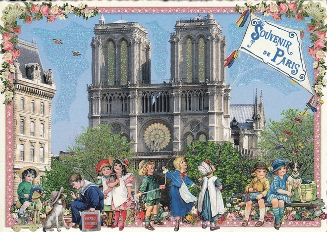 Notre Dame, Pariisi (Tausendschön-kortti)