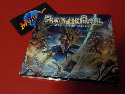 HAMMERFALL - AVENGE THE FALLEN CD KOKO BÄNDIN NIMMAREILLA