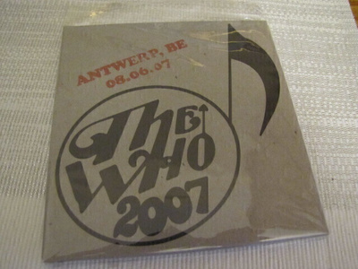 The Who Antwerp Belgia 8.6.2007 2x cd uusi