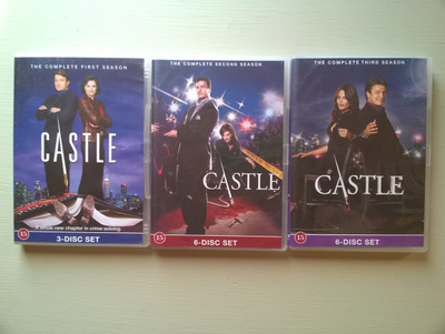 Castle - Kaudet 1-3 DVD