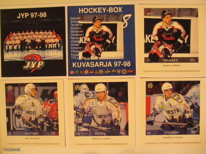 Jussi Tarvainen Jyp Adbox Hockey Box 1997-98
