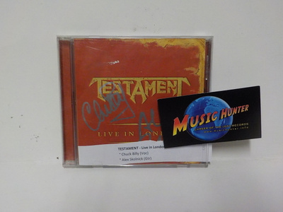 TESTAMENT - LIVE IN LONDON CD + KAKSI NIMMARIA